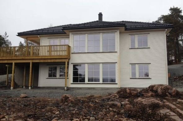 Hva vi gjør - ferdig tilbygg på bolig