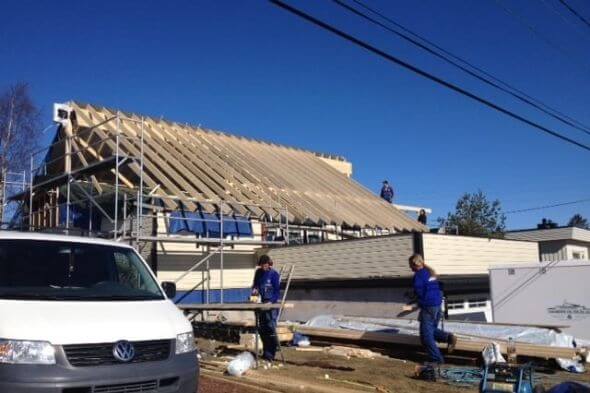 Hva vi gjør - skifte tak på bolig